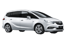 Car Hire Harpenden - Vauxhall Zafira 5 + 2 - Minibus hire Harpenden
